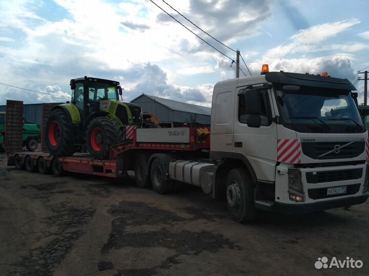 Перевозка негабаритных грузов тралом