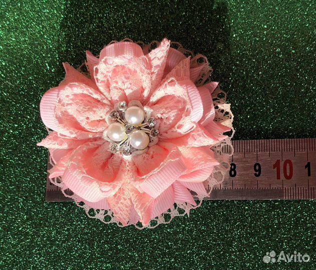 Бант ручной работы канзаши