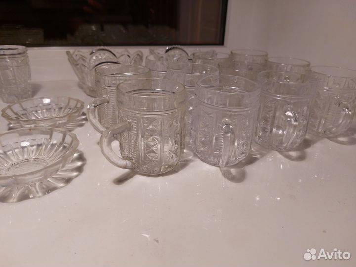 Посуда хрусталь и стекло, СССР