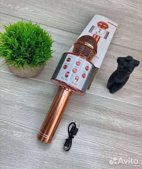 Микрофон караоке с изменением голоса