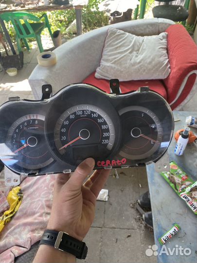 Щиток приборов Кия Церато рестайл