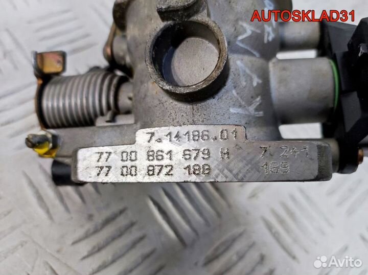 Заслонка дроссельная Renault Scenic 7700861679