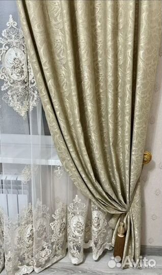 Ткань для пошива штор 3,95 м новая