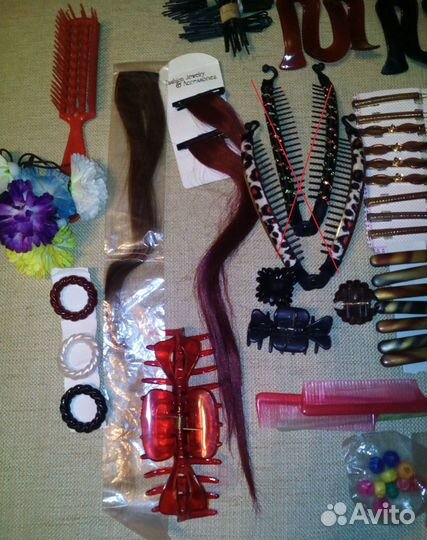 Заколки, шпильки, резинки, бигуди