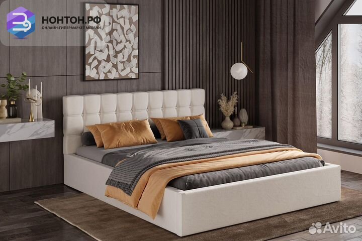 Кровать Андромеда 1.6 м белая