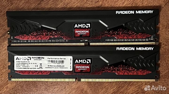 Оперативная память AMD Radeon R7 PS 16 гб