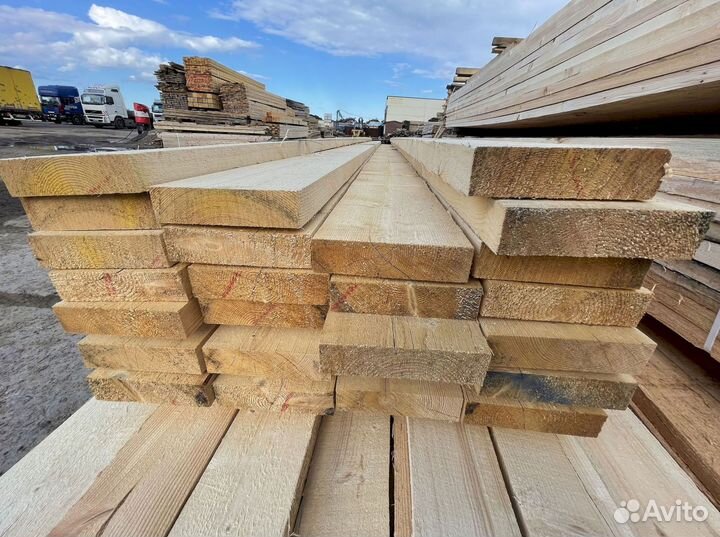 Доска обрезная 50х200