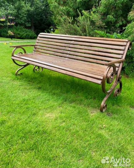 Скамейка лавочка садовая