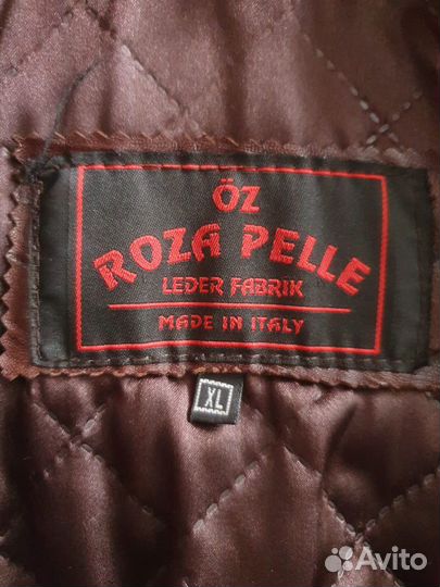 Итальянский кожаный плащ