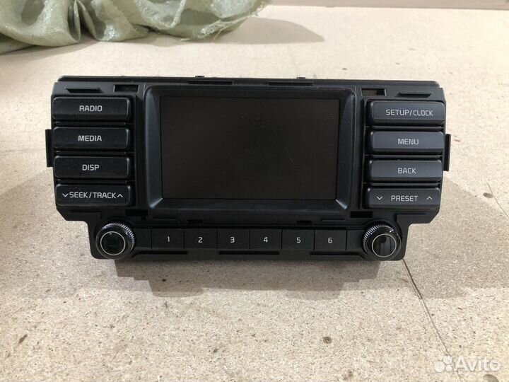 Магнитола Kia Rio