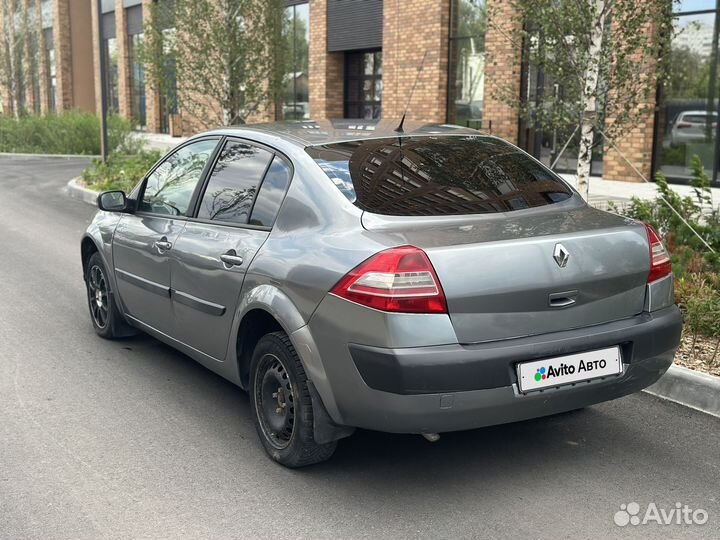 Renault Megane 1.6 AT, 2006, 199 000 км