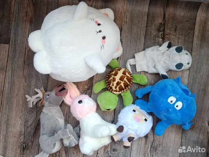 Игрушки: Холодное сердце,майнкрафт, нерпа, черника
