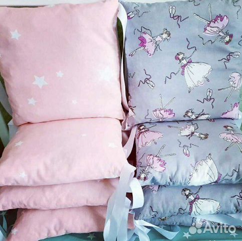 Бортики на кроватку