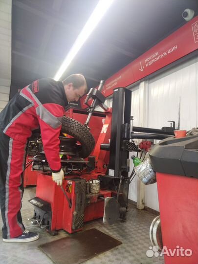 Шиномонтажник без опыта с обучением