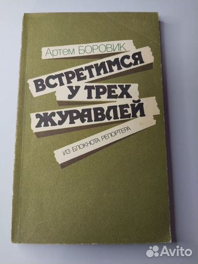 Встретимся у трех журавлей, Артем Боровик, 1988