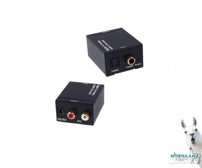 Spdif Toslink/RCA аудио конвертер (оптика на RCA)