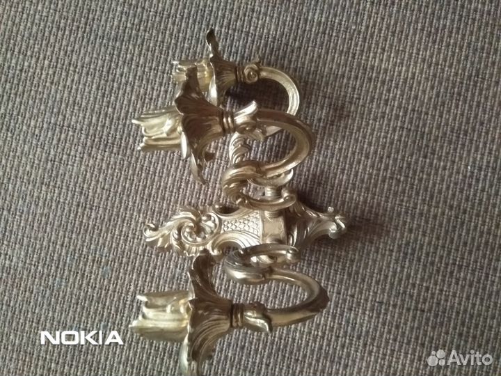 Бронзовый подсвечник