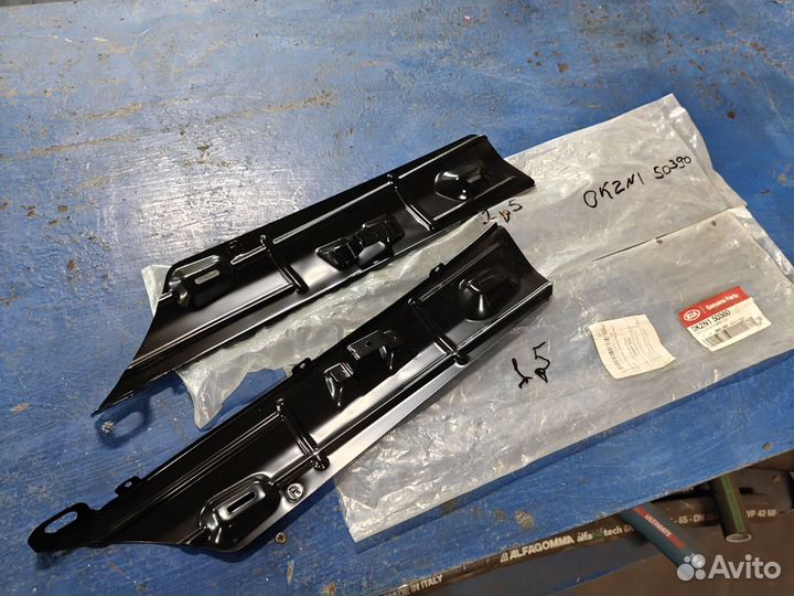 Крепление заднего бампера kia spectra