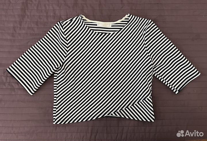 Кроп топ в полоску