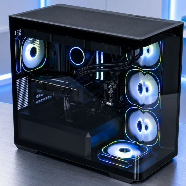 Игровой Пк Ryzen 7 7800X3D и RTX 5070 тесты