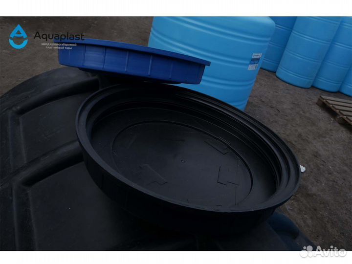 Емкость пластиковая 10 м3 для сыпучих продуктов (в