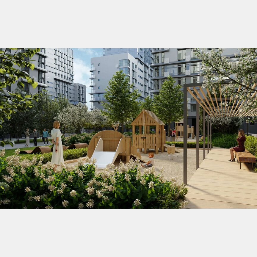 3-к. квартира, 89,4 м², 2/23 эт.