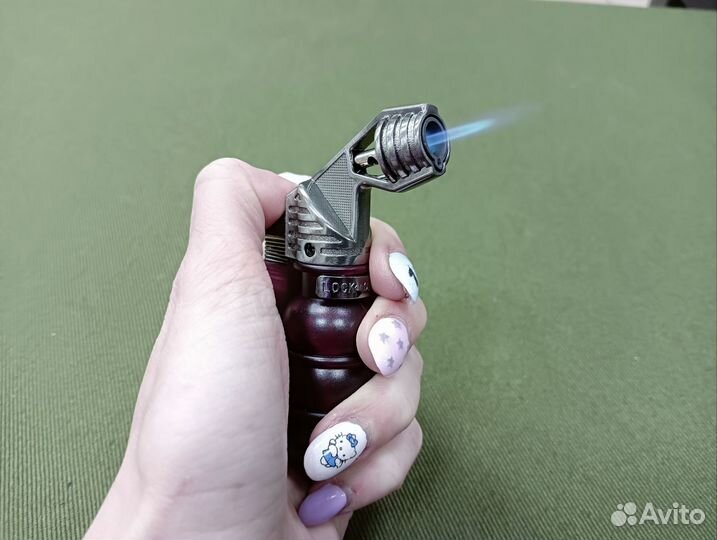 Bairui зажигалка турбо Розовая