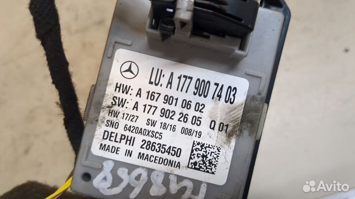 Блок комфорта Mercedes A W177 2018, 2019