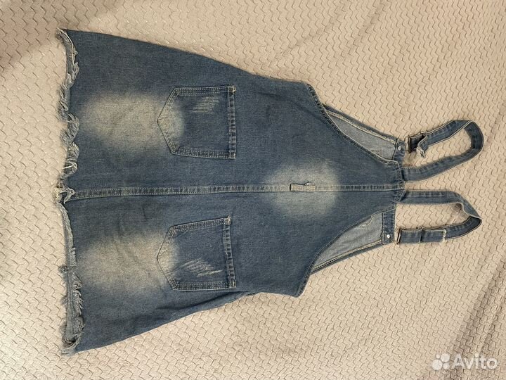 Джинсовый сарафан