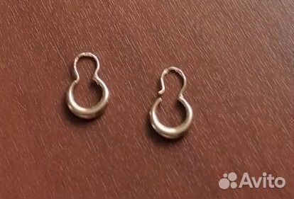 Золотые серьги