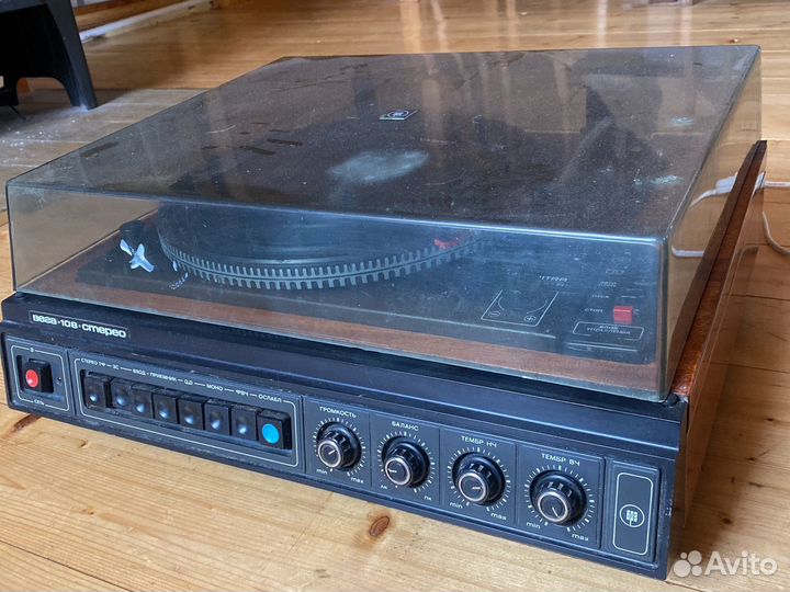 Виниловый проигрыватель вега-108