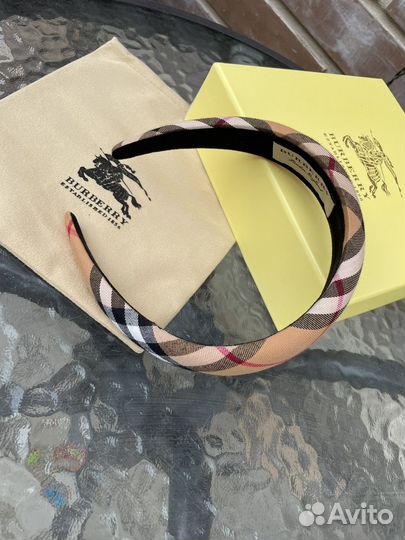 Ободок burberry