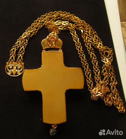 Крест наперсный с цепью