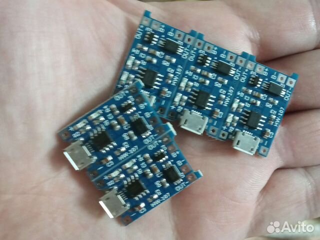 HW-107 USB модуль для зарядки акб и управления