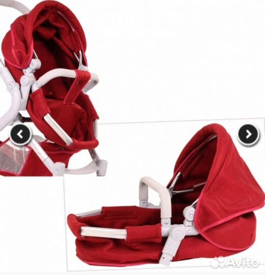 Готц gotz коляска 2в1 для куклы