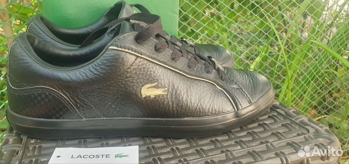 Кроссовки lacoste натуральная кожа