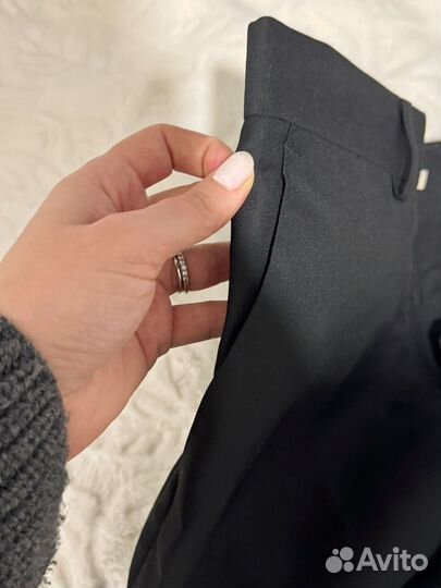 Брюки черные мужские