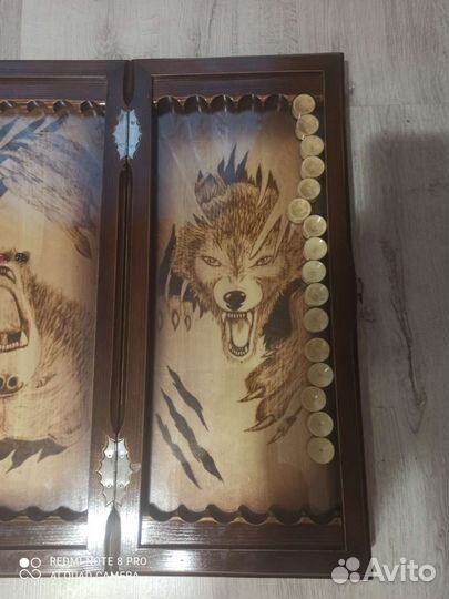 Нарды резные