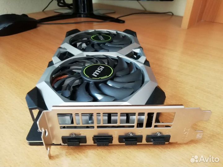 Видеокарта MSI GTX 1660 super ventus XS 6GB