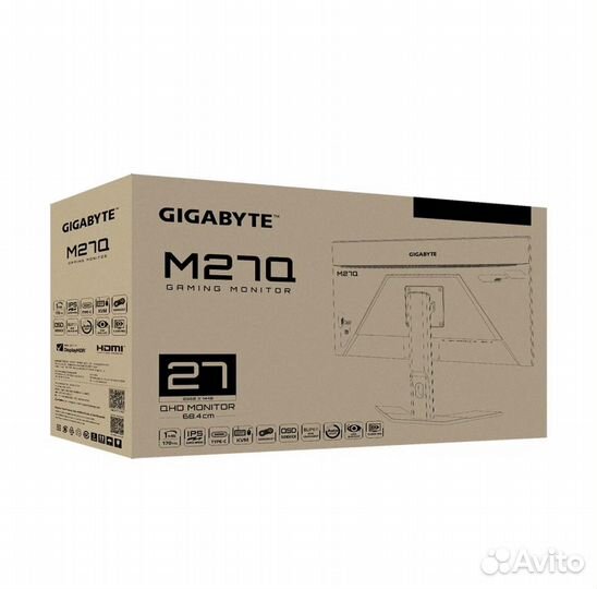 27’’ Монитор gigabyte M27Q 2к 170гц