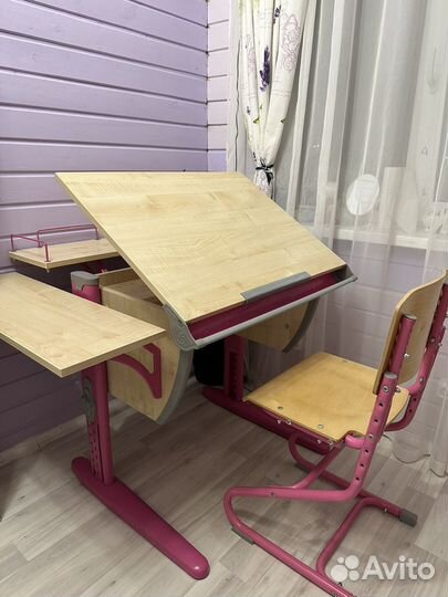 Школьная парта растущая 