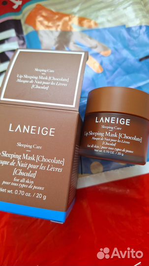 Смягчающая маска для губ laneige Lip Sleeping Mask