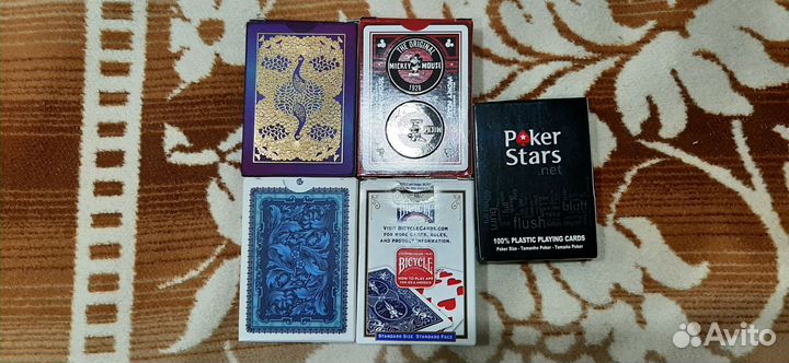 Игральные карты bicycle и т.д