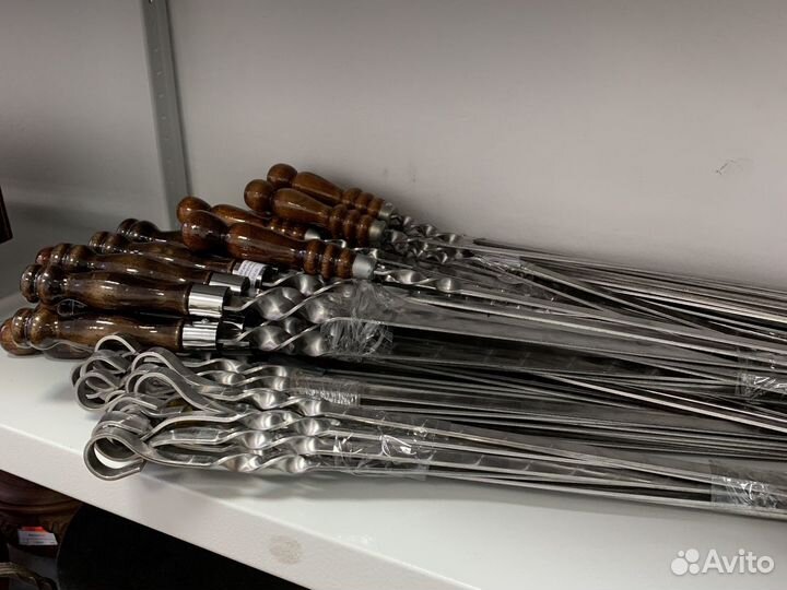 Шампура / Шампур с деревянной ручкой