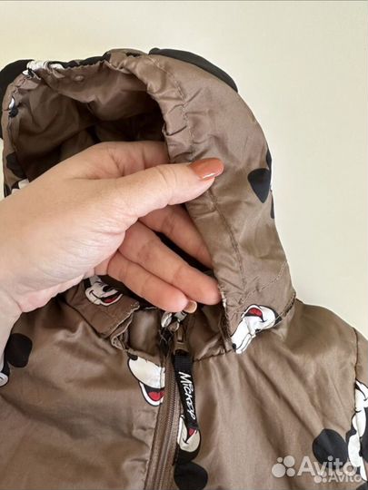 Куртка ветровка утепленная Hm оригинал 68