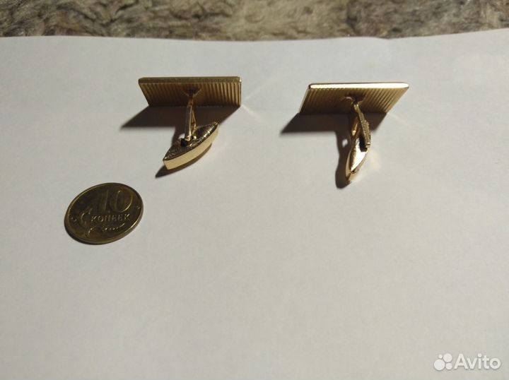 Запонки мужские советские