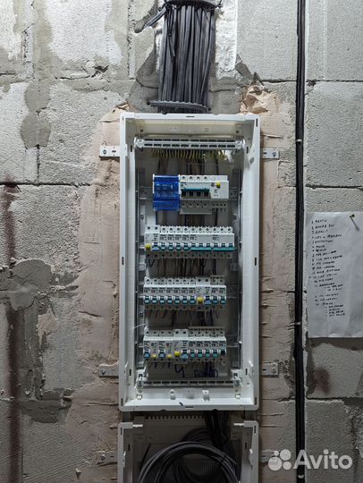 Электромонтаж пол ключ с гарантией