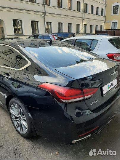 Genesis G80 2.0 AT, 2017, 177 849 км