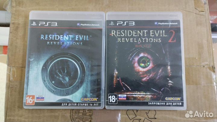 Resident evil revelation 1,2