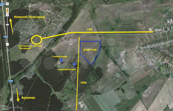 Участок 30,65 га (СНТ, ДНП)